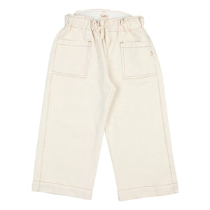 Búho - Girly Twill Pants | Ecru