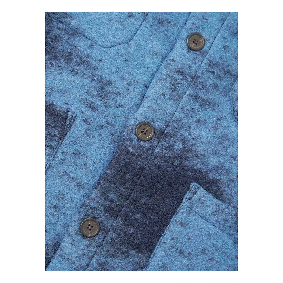 Universal Works - Cloud Wool Cardigan | Blue