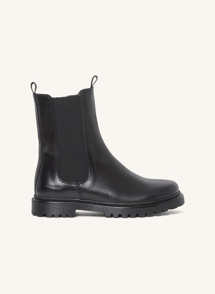 Angulus - Thick-Soled Chelsea Boots | Black
