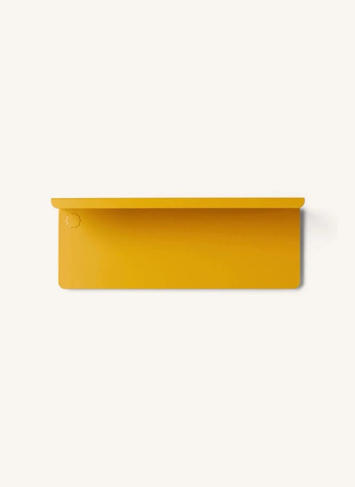 Mustard Made - Ledge Metal Wall Shelf | Faded Yellow