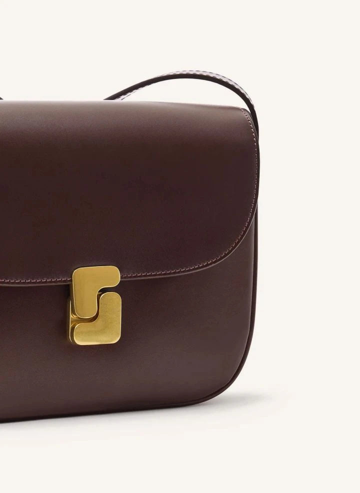 Soeur - Bellissima Mini Leather Bag | Chocolate