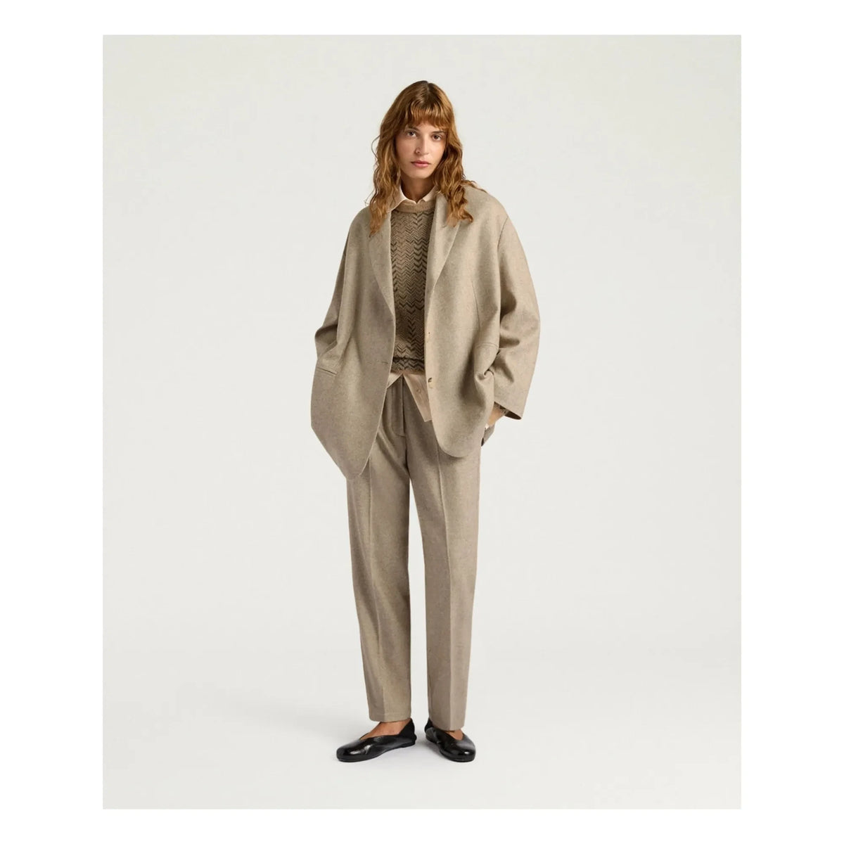 Momoni - Candy Laine Coat | Beige