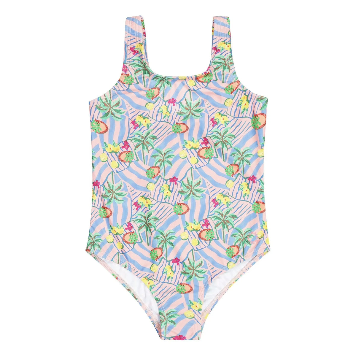 Tumble N'Dry - Fortaleza Palm Swimsuit Recycled Fibers | Light Blue