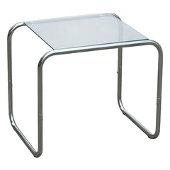 Present Time - Ventana side table | Silver