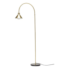 Hübsch - Brass Floor Lamp
