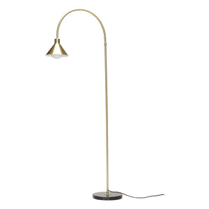 Hübsch - Brass Floor Lamp