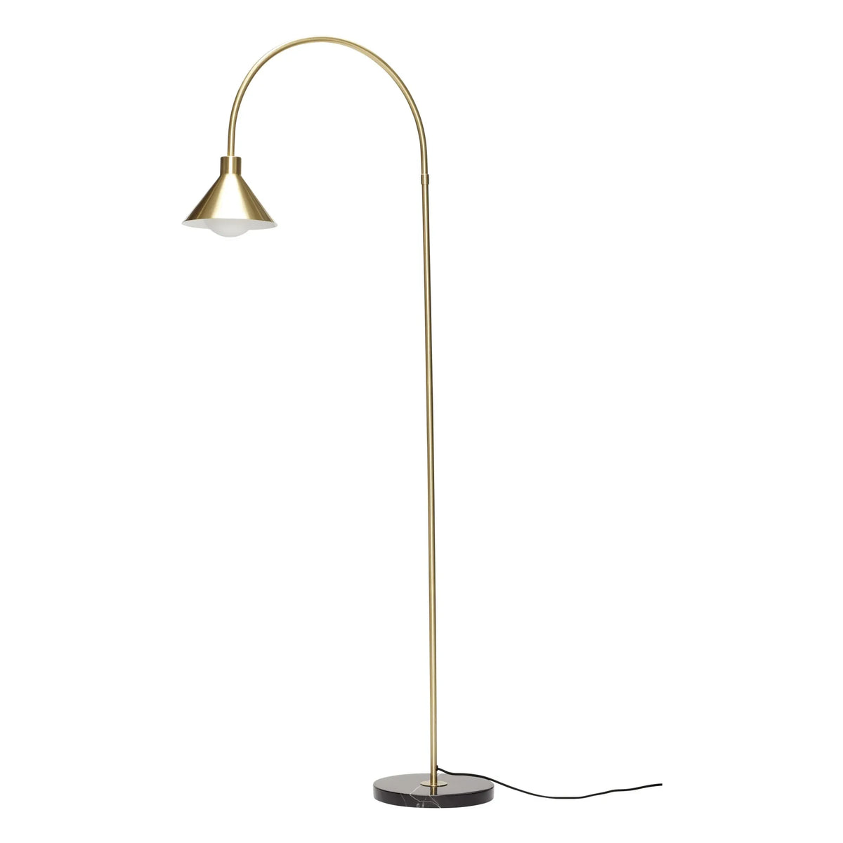 Hübsch - Brass Floor Lamp