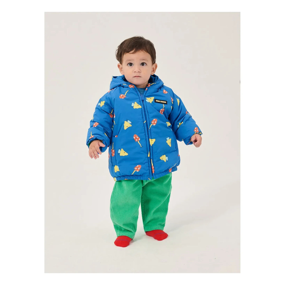 Bobo Choses - Reversible Cork Jacket Recycled Fibers | Blue