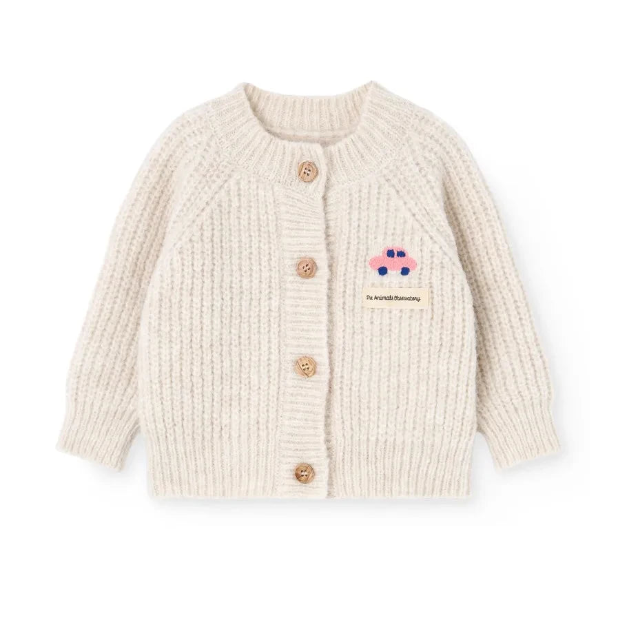 The Animals Observatory - Serval cardigan | Cream