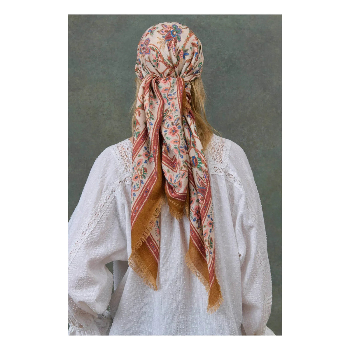 Louise Misha - Mekness Wool Scarf - Women's Collection | Cream