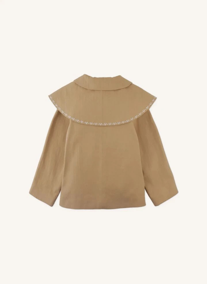 Gingersnaps - Philippa Pelerine Jacket | Camel