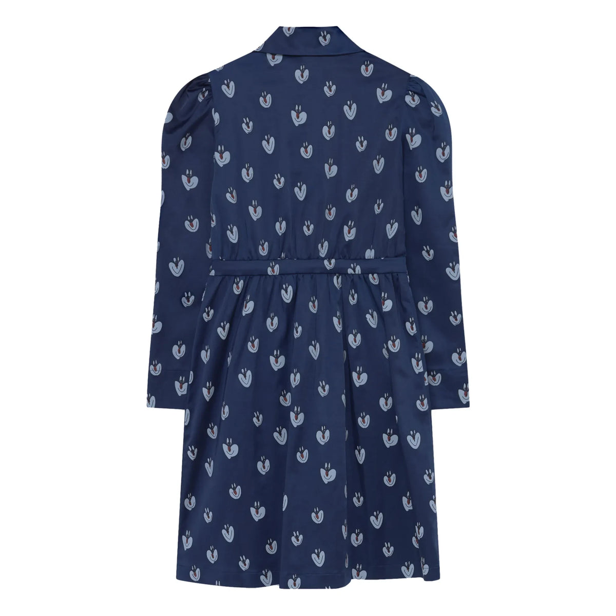 The Animals Observatory - Dolphin Satin Dress | Navy
