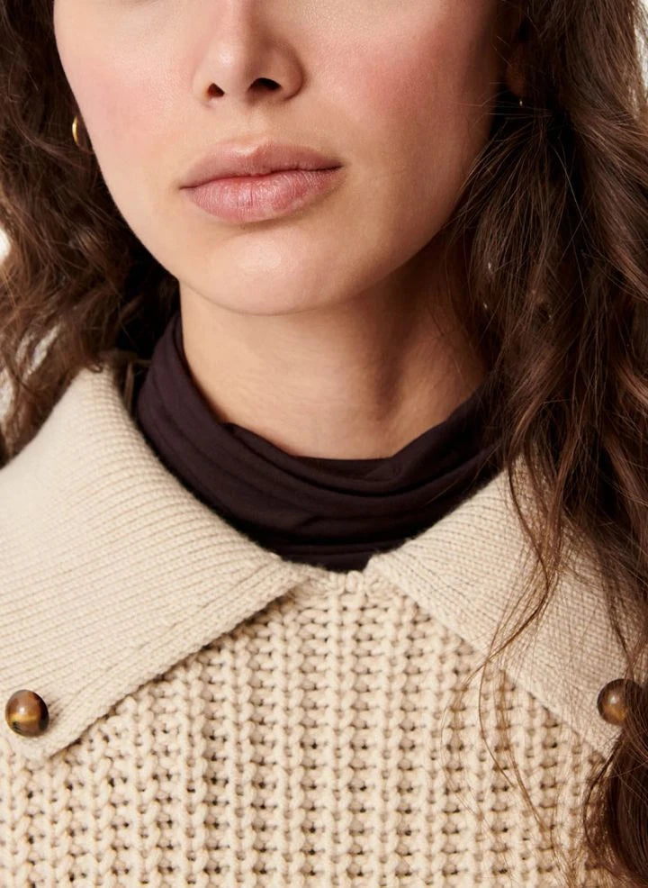 Sessùn - Afang Wool Sweater | Sand