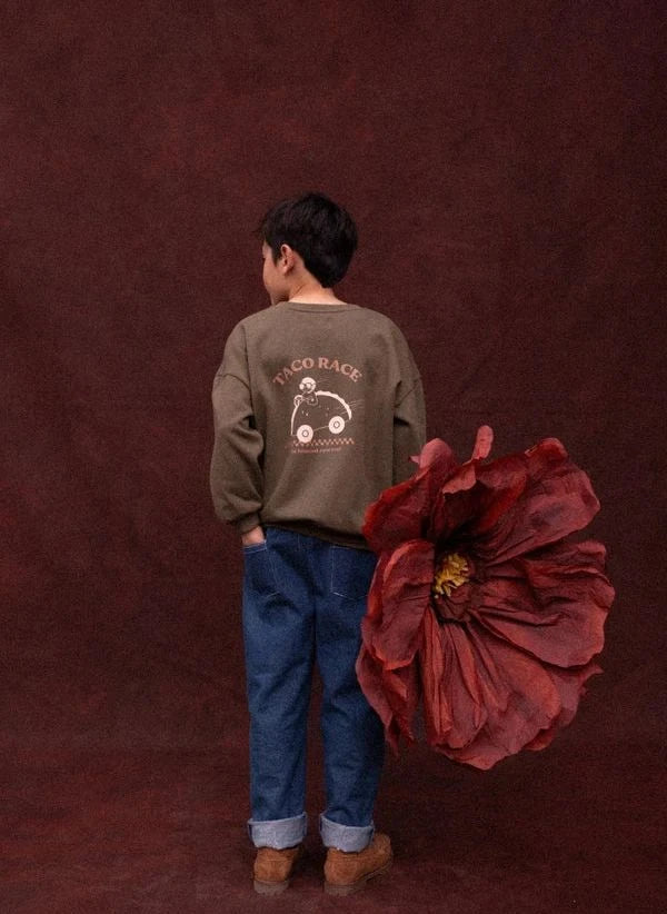 Apaches - Sahari Taco Race sweatshirt | Green