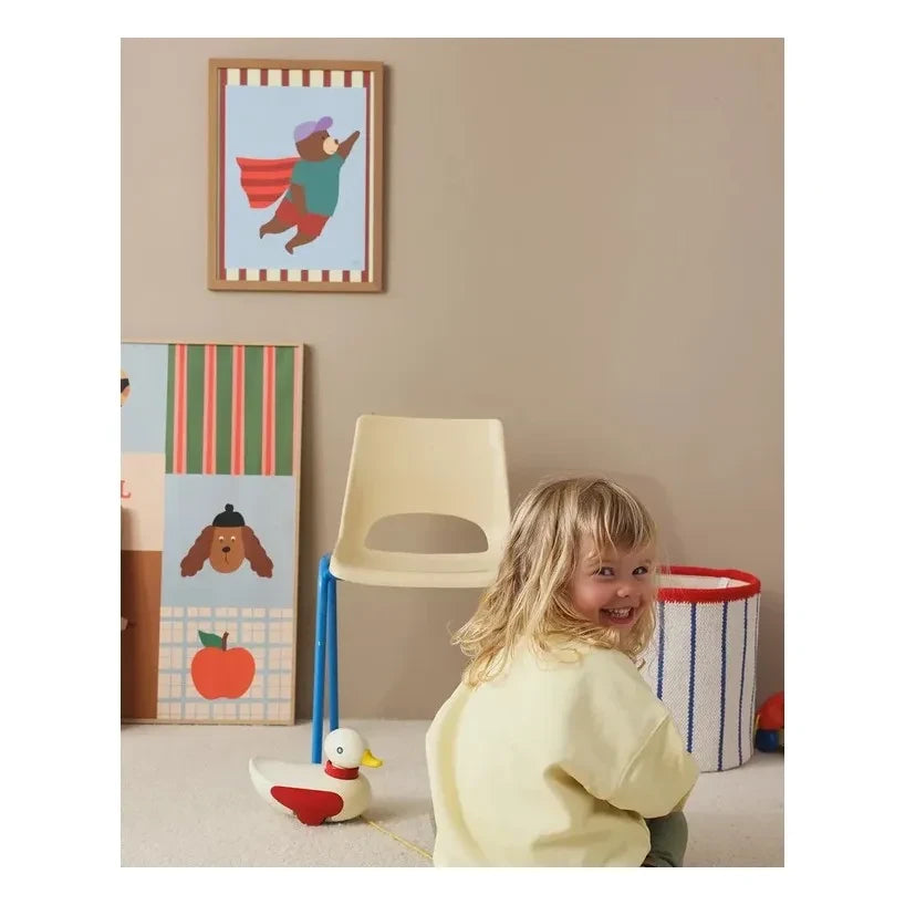 Ma petite vie - "Superhero" Poster | Light blue