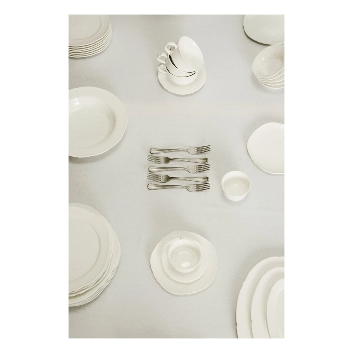 Serax - Silhouette Plates, Sergio Herman - Set of 4 | White