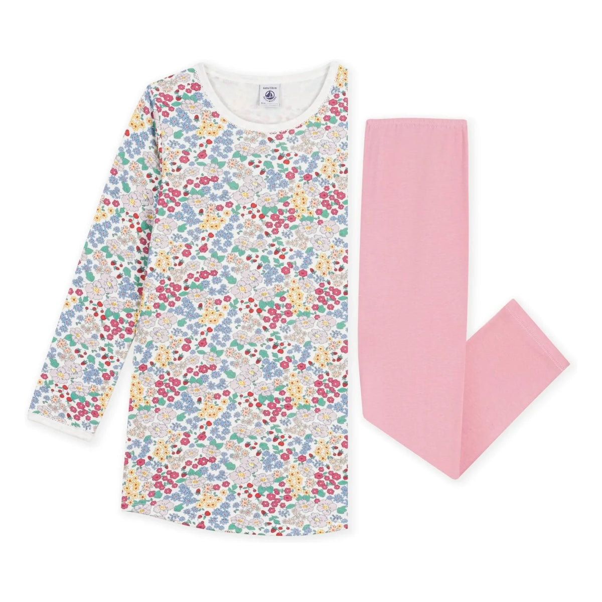 Petit Bateau - Nightdress and Tights Tubic Organic Cotton | Pink