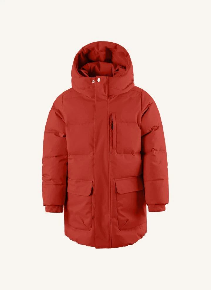Gosoaky - Tiger Eye Waterproof Padded Jacket | Red