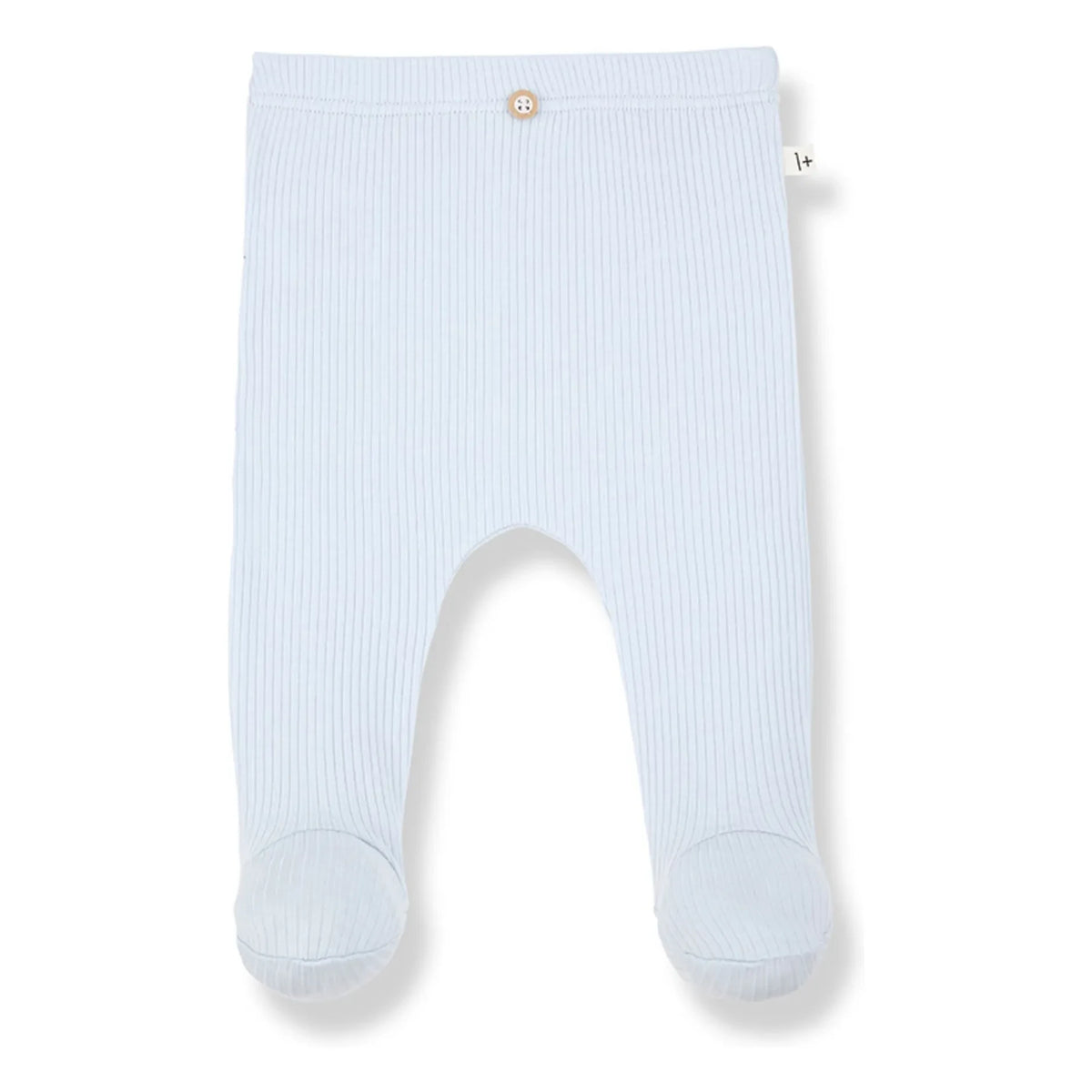 1+ in the family - Mia Ribbed Tights | Light Blue