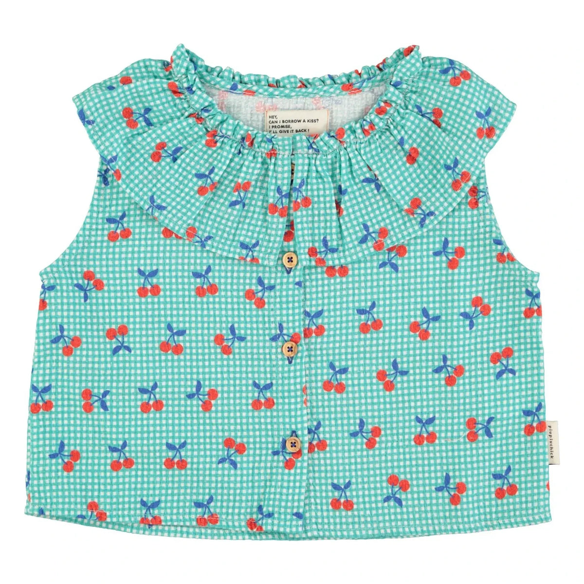 Piupiuchick - Turquoise Cherry Top