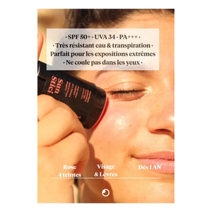 SeventyOne Percent - SPF 50+ Sun Protection Stick - The Sunset Coral - 15g