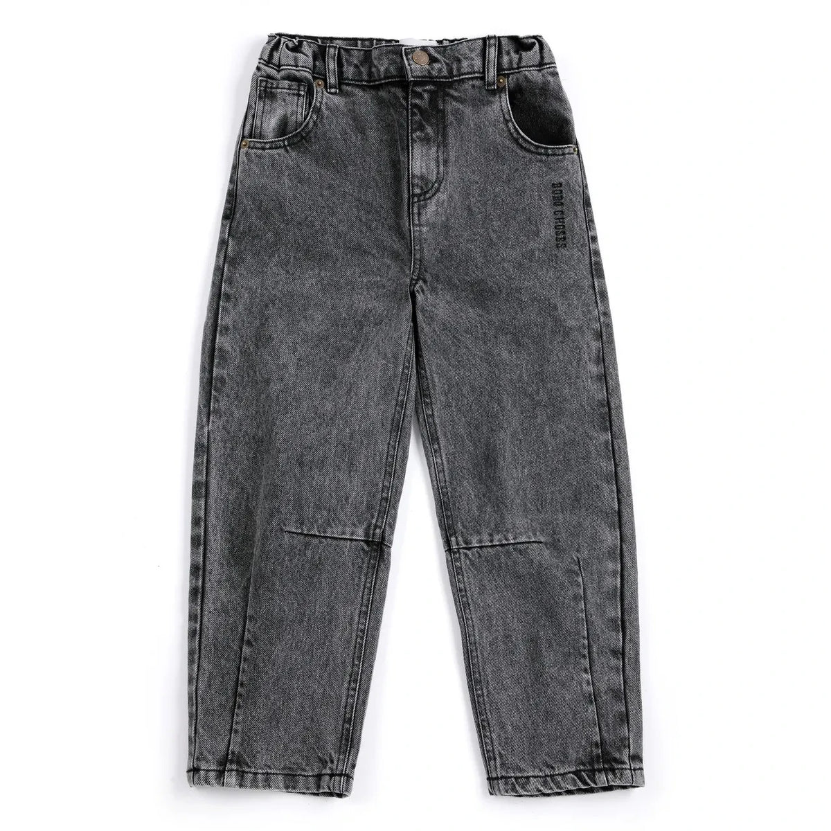 Bobo Choses - Washed Organic Cotton Jeans | Black