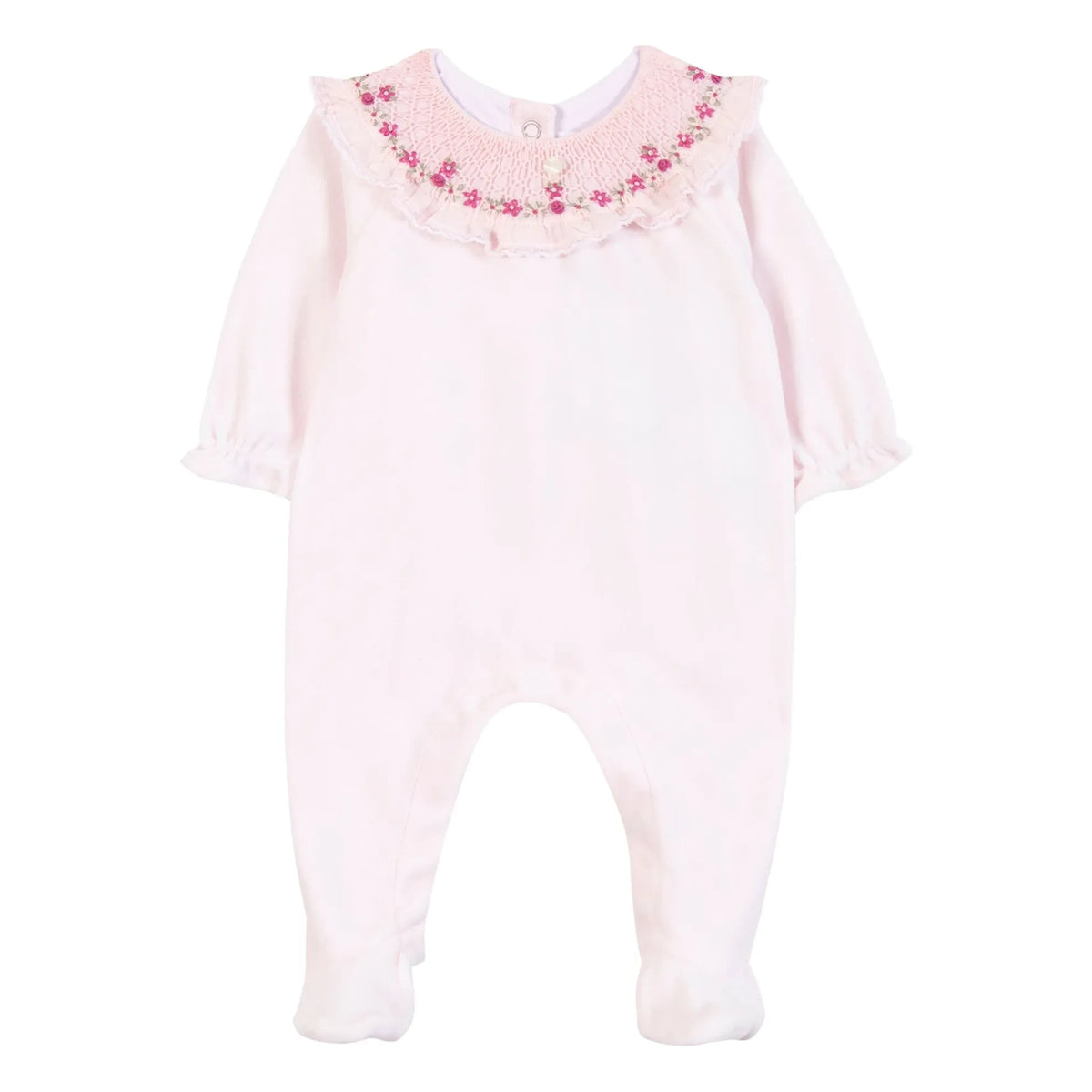 Tartine et Chocolat - Ruffled Pajama | Light Pink