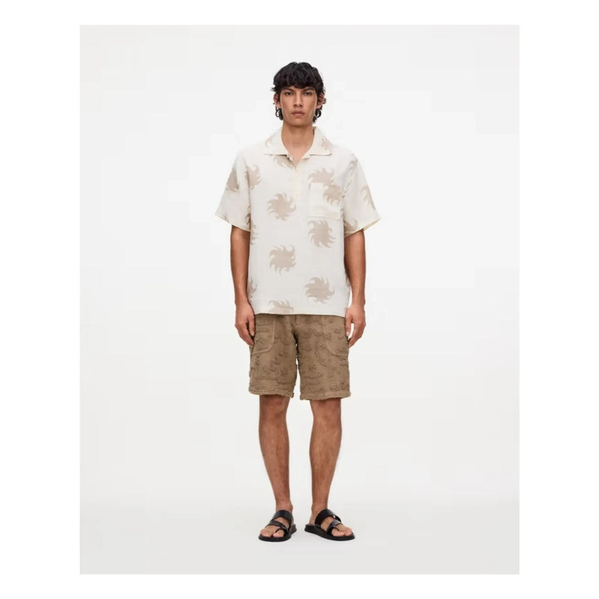 OAS - Hazel Ember Girona Linen Shirt | Beige