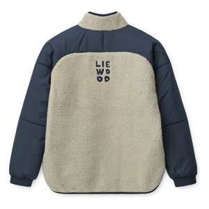 Liewood - Runa Recycled Fiber Sherpa Jacket - Women's Collection | Navy