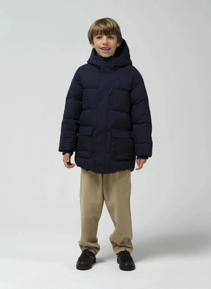 Gosoaky - Tiger Eye Waterproof Padded Jacket | Navy