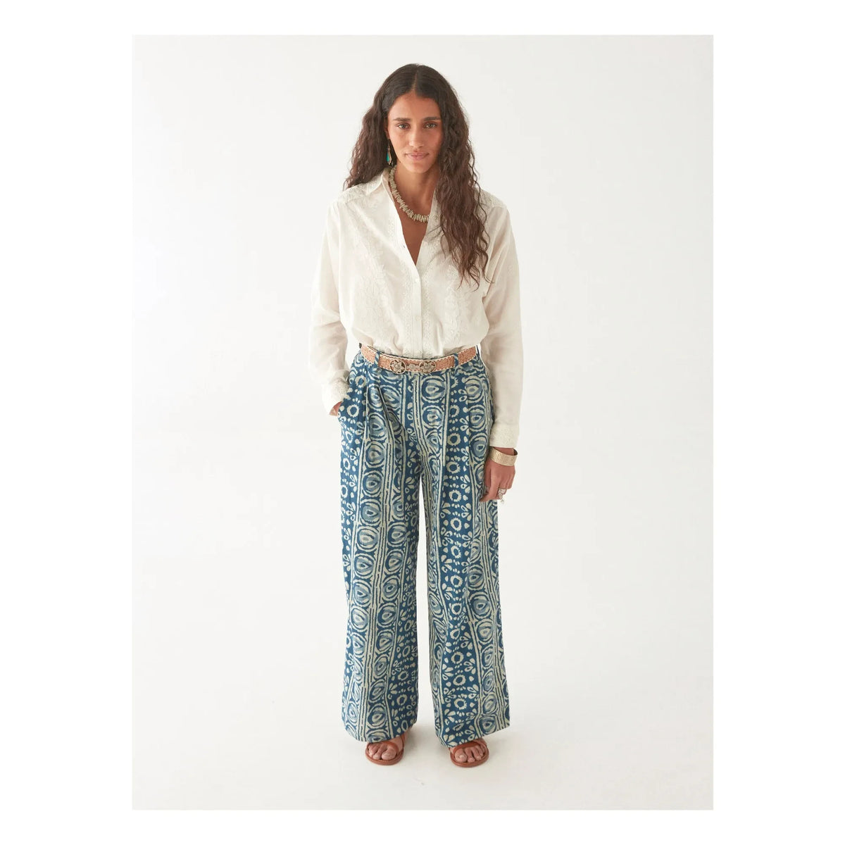 Maison Hotel - Oceano Mare Giselle Pants | Blue