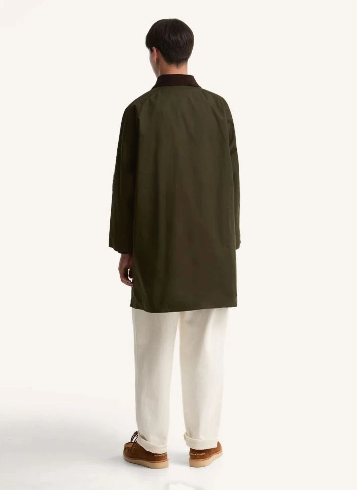 Barbour - Long Waterproof Jacket for Travel | Dark green
