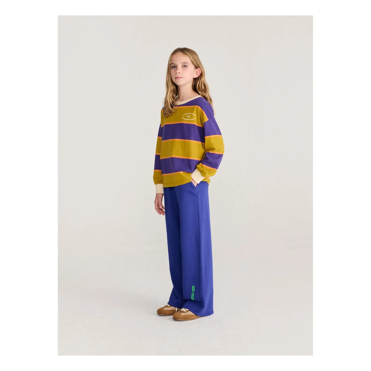Bobo Choses - Striped T-Shirt | Purple