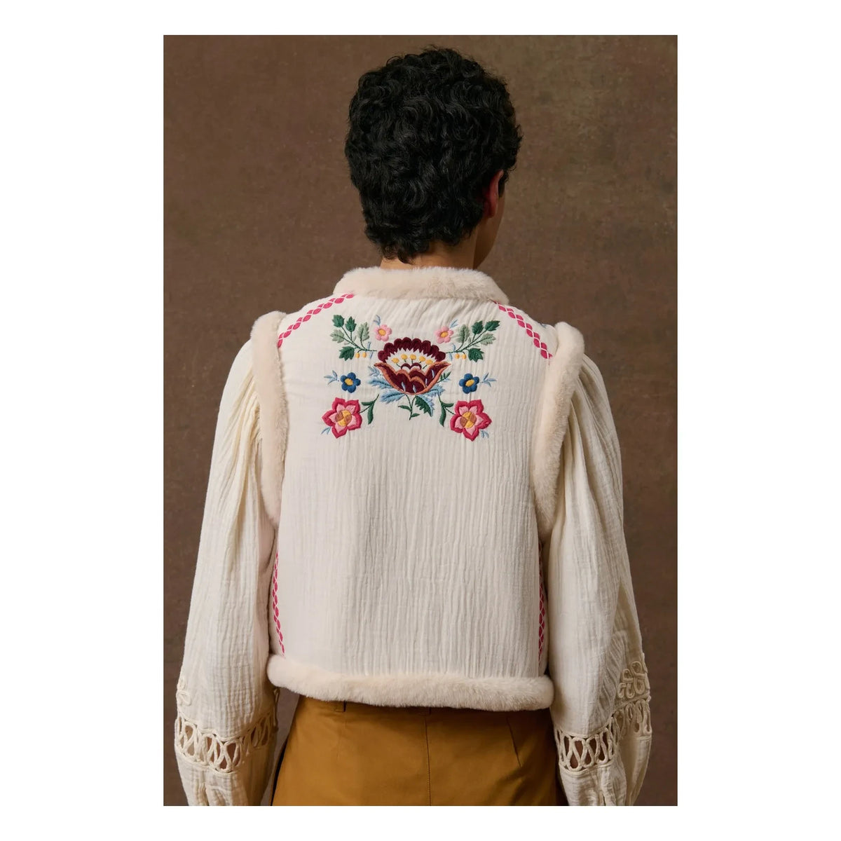 Louise Misha - Renee Organic Cotton Jacket | Cream