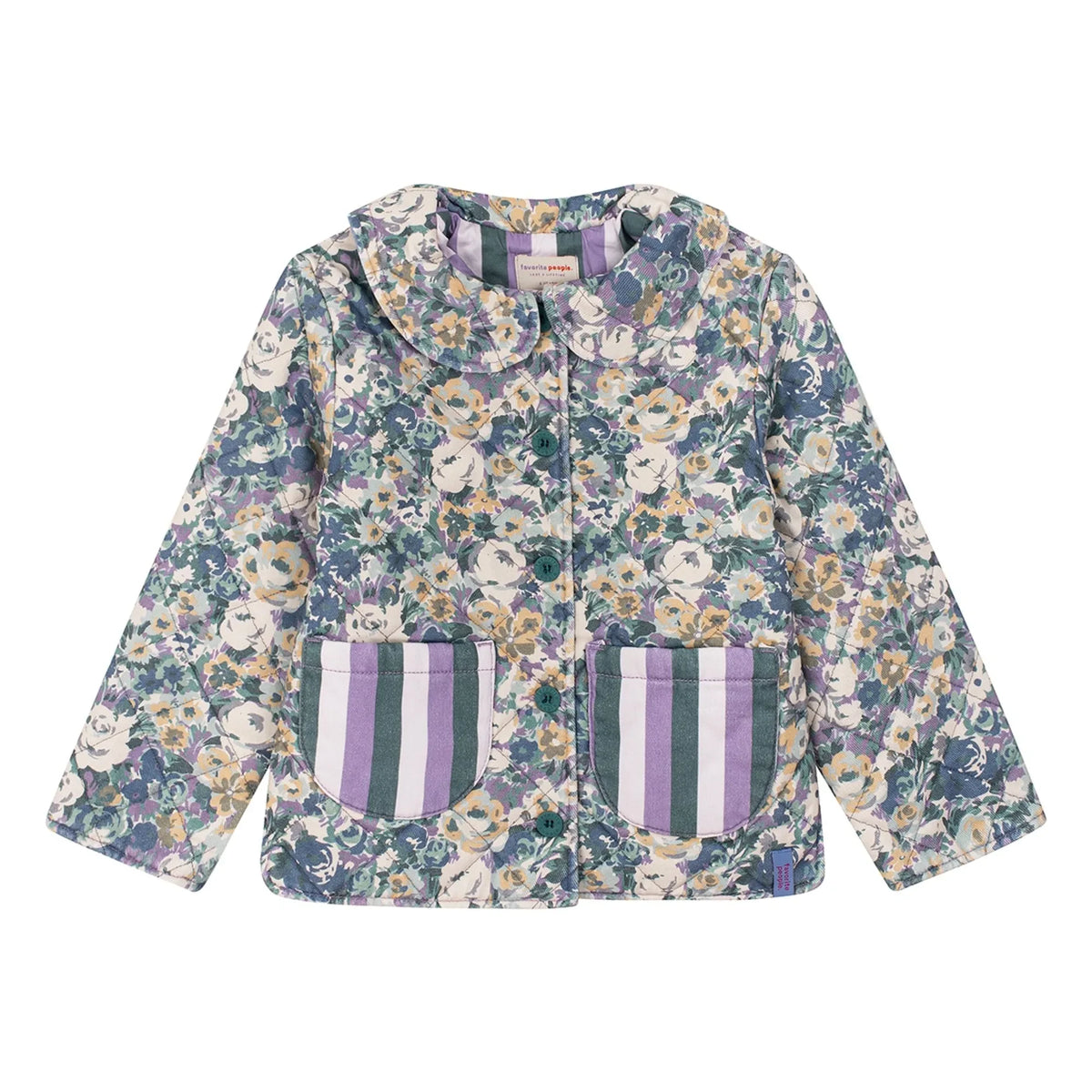 Favorite People - Mixtape Fleurie Jacket | Purple