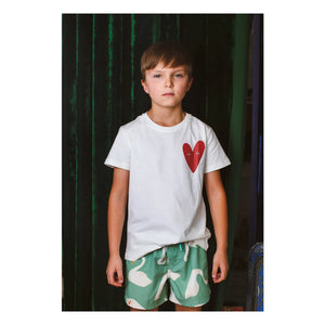 Pepita & Me - Heart T-shirt | Cream