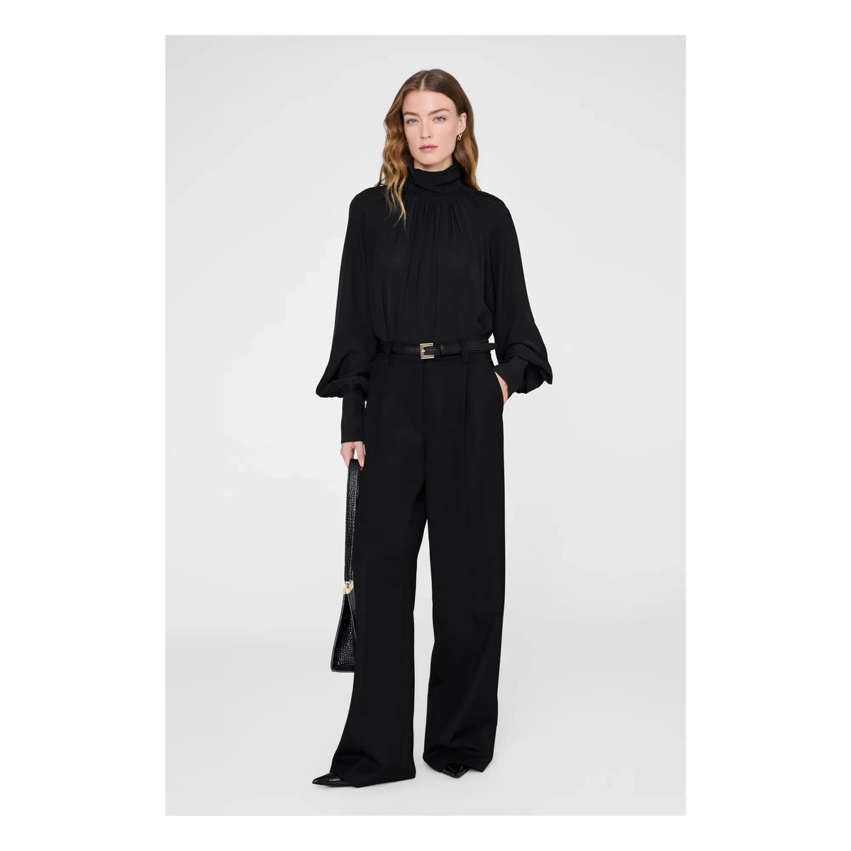 Anine Bing - Mom Blouse | Black