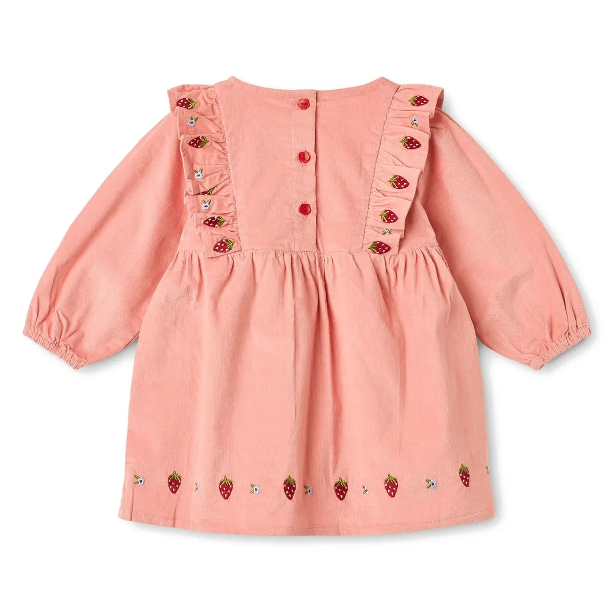Flöss - Belle Fraises Dress | Pink