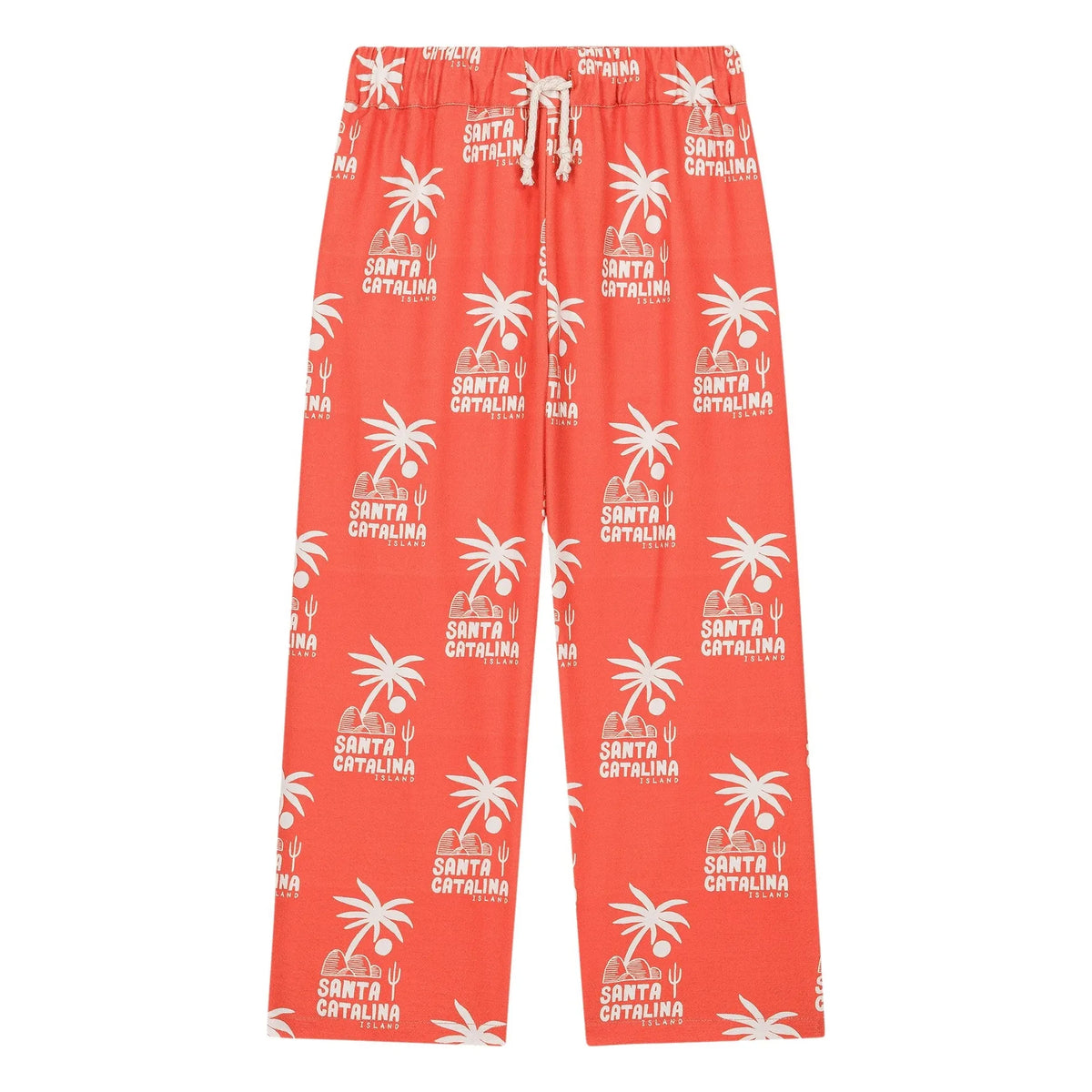 We Are Kids - Elia Wide Leg Palm Pants | Orange