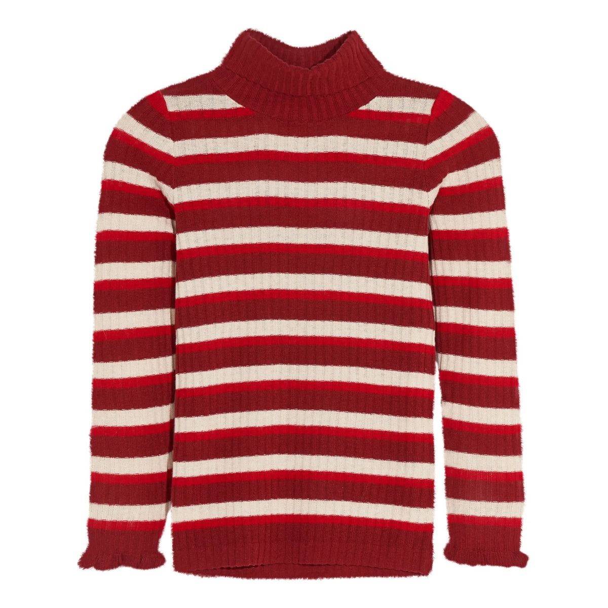 Bellerose - Gouly Boat Neck Sweater | Cherry Red