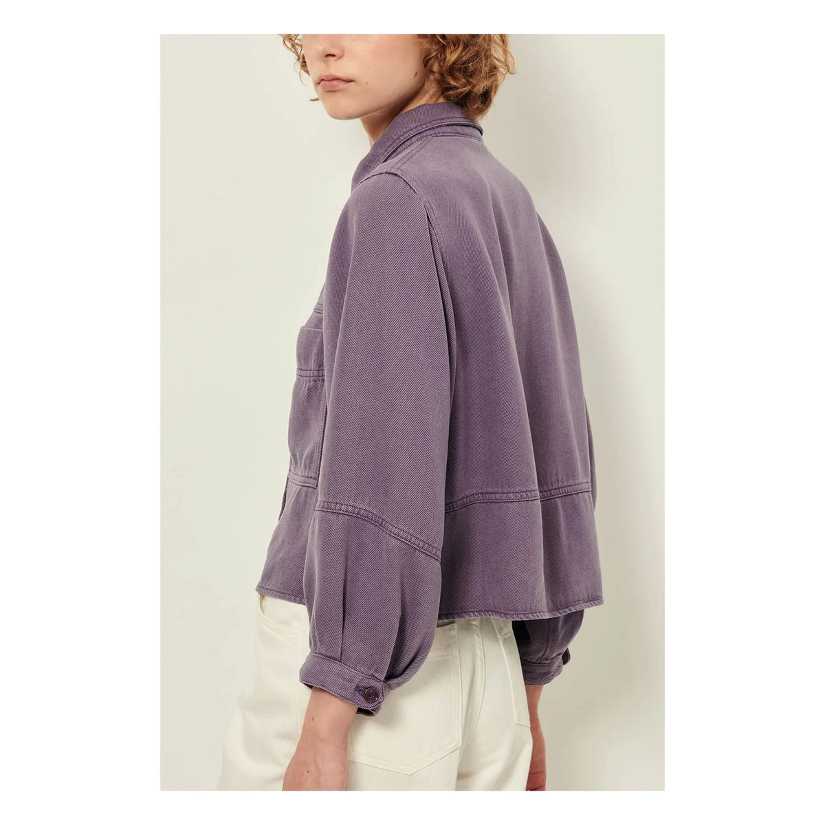 Sessùn - Leone overshirt | Purple