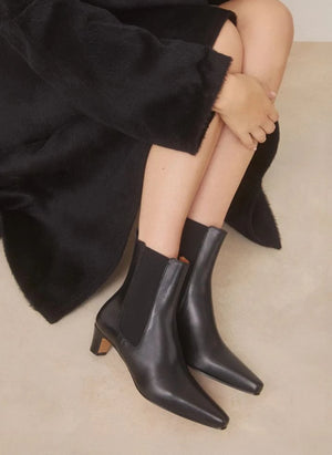 Rivecour - n°525 Leather Boots | Black