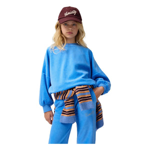 Molo - Striped Geraldine cardigan | Light Blue
