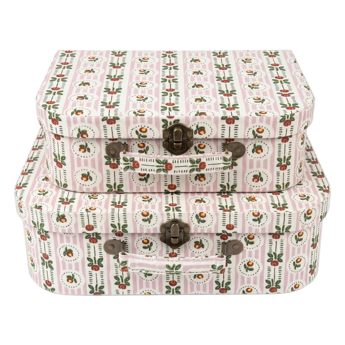 Editions Aimable - Valisette Victoire - 2-piece Set | Pommette Poplin