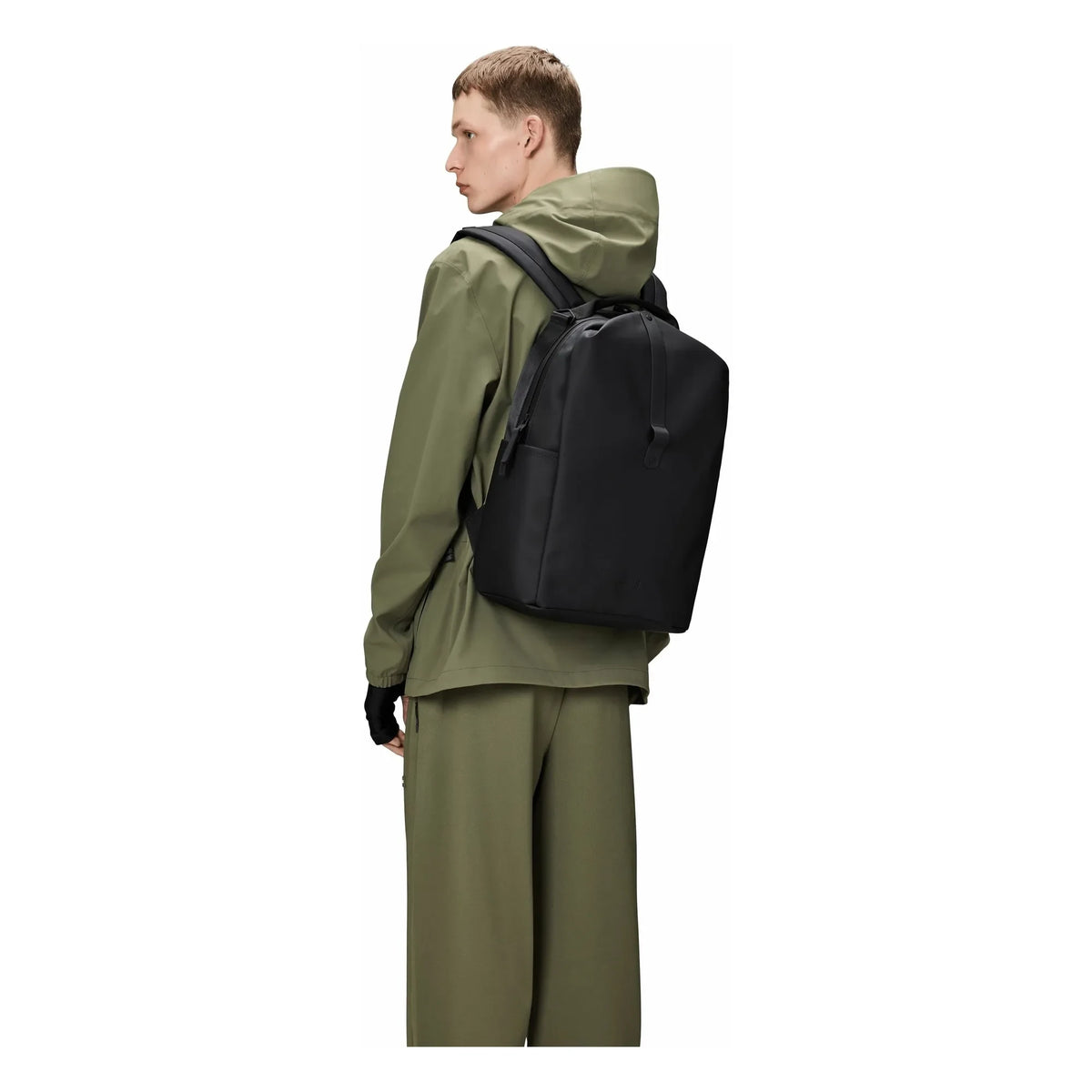 Rains - Clip Front W3 Backpack | Black