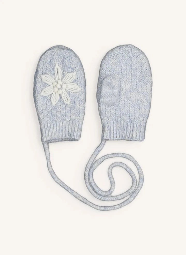 Louise Misha - Ania Wool Gloves | Light Blue