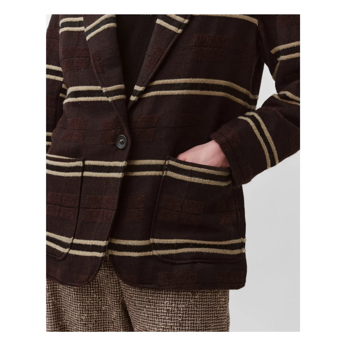 Diega - Virato jacket | Chocolate