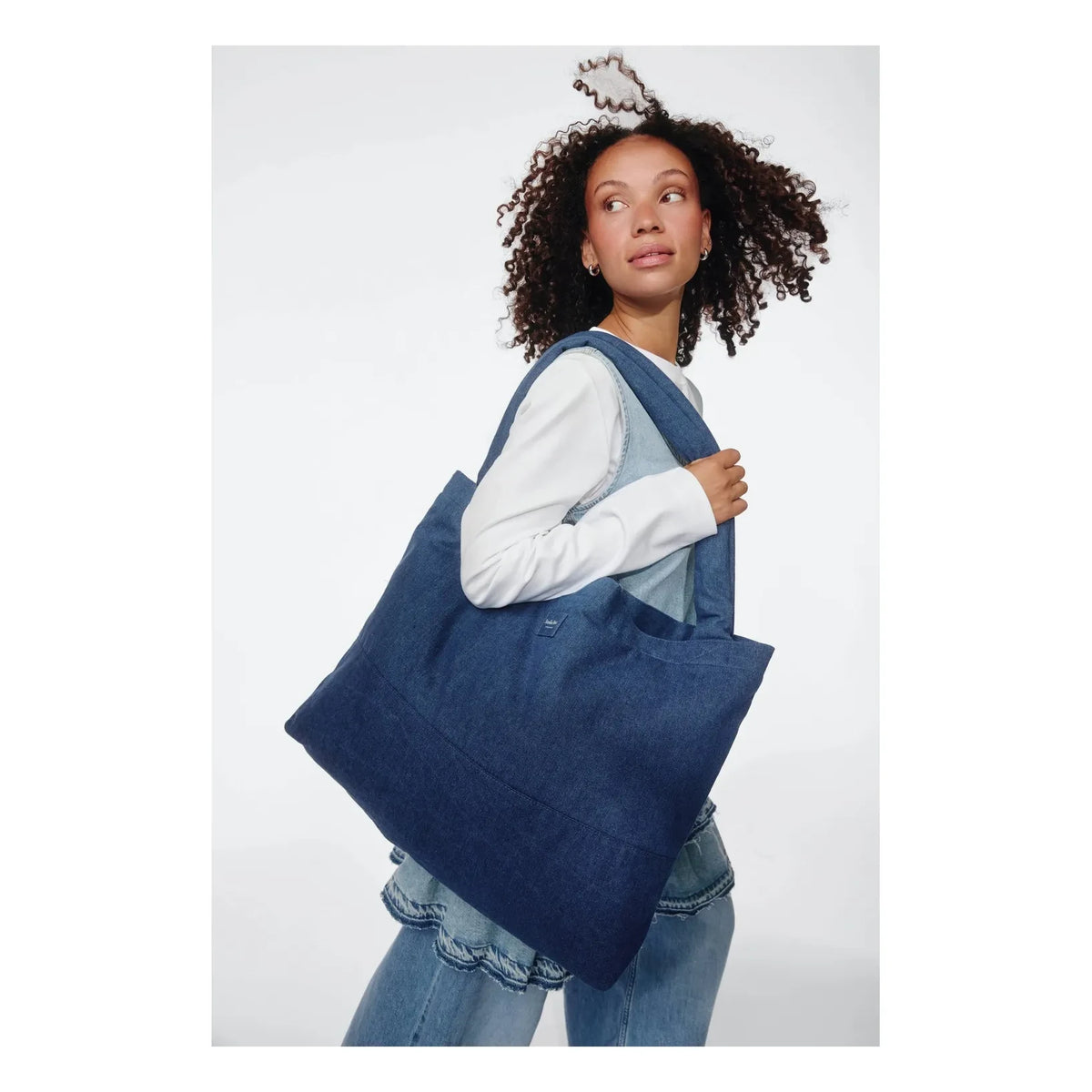 Studio Noos - Denim mom bag
