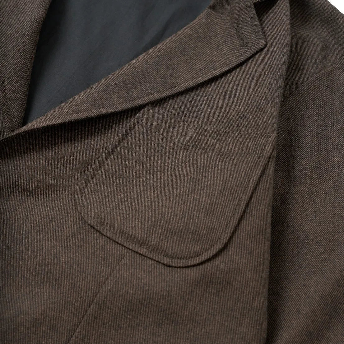 Universal Works - Cotton Blazer | Dark Brown