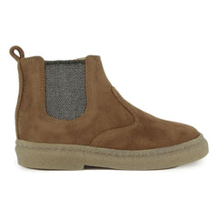 Pom d'Api - Trix Zippered Nubuck Boots | Cognac